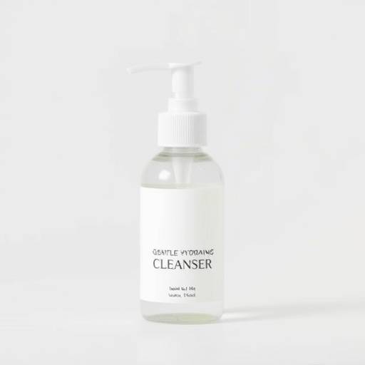 Bottle of gentle hydrating cleanser